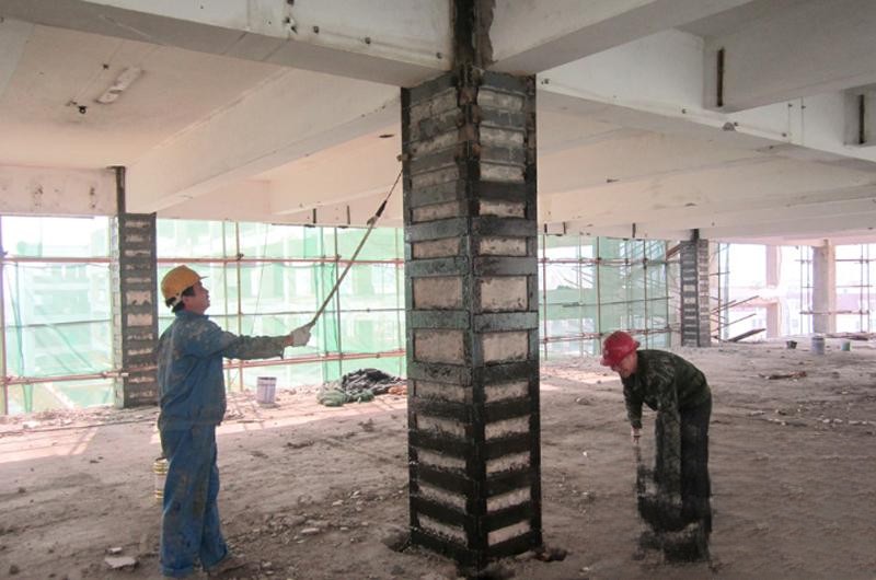 宜秀型钢外包钢加固施工的质量怎么做检测？
